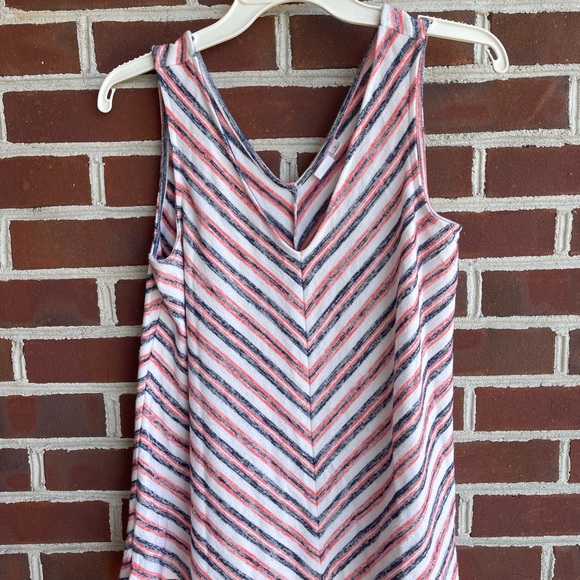 GAP Stripe Flared Tank Top Small - Picture 6 of 9